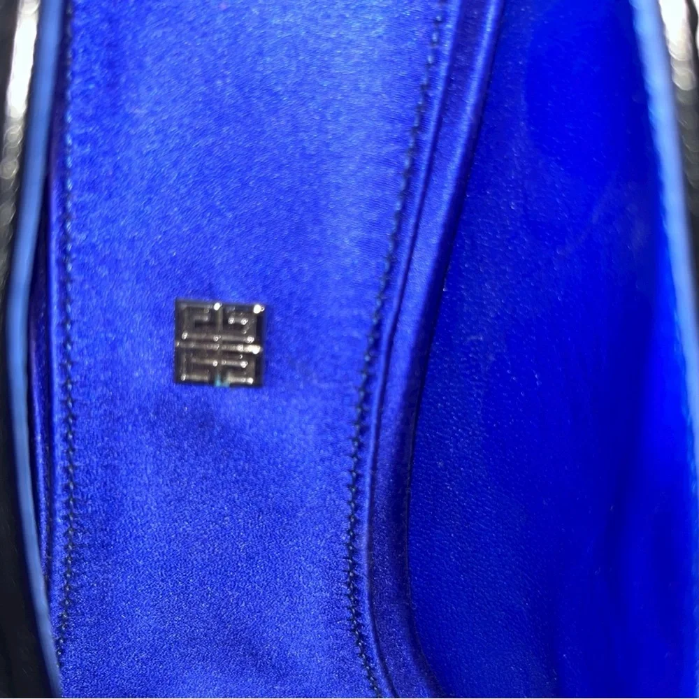 Givenchy Black Pumps Haircalf Heels Leather Square Toe 10 Fur Cocktail NWOB 🟡